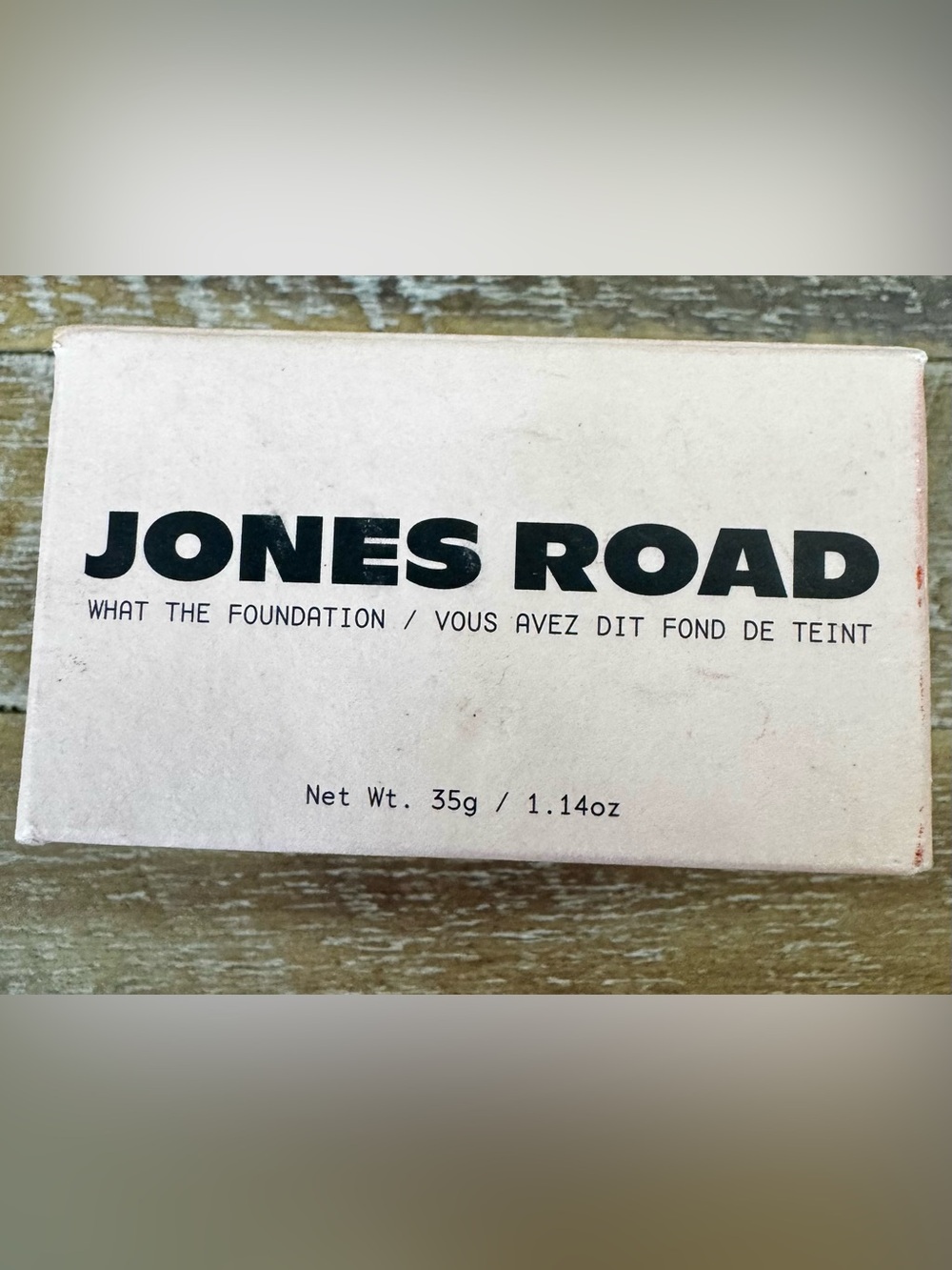 Jones Road What the Foundation - shade: Beige - New in Box - Full Size